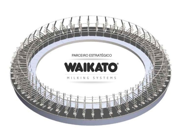Ordenhadeira Rotativa Waikato Centrus 1