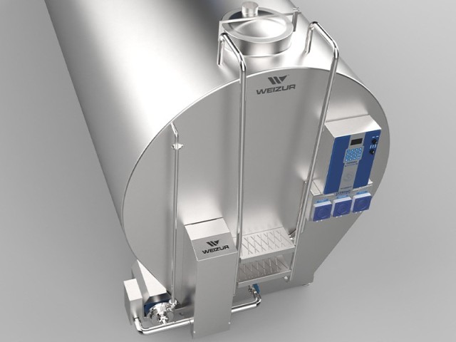 Resfriador de Leite Horizontal Fechado Weizur