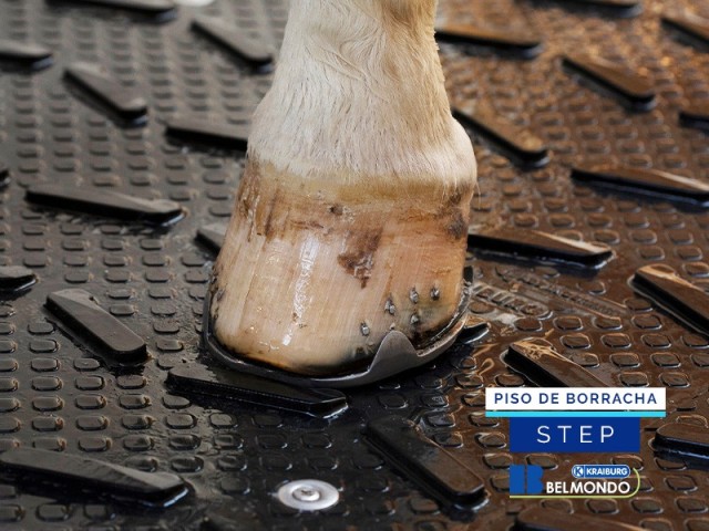 Piso de Borracha para Equinos Belmondo Step 1