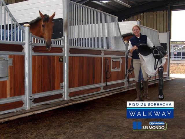 Piso de Borracha para Equinos Belmondo Walkway 5