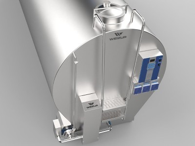 Resfriador de Leite Horizontal Fechado Weizur